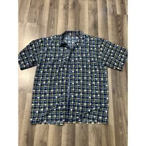 odo button up shirt Galaxy Style Scientific Size Extra Large